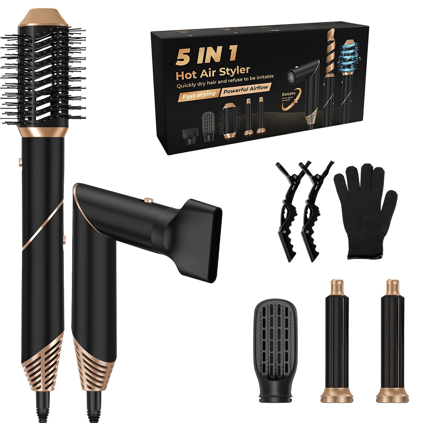 5 In 1 Hot Air Styler