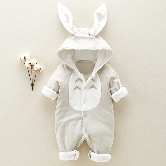 Cotton Padded Baby Romper