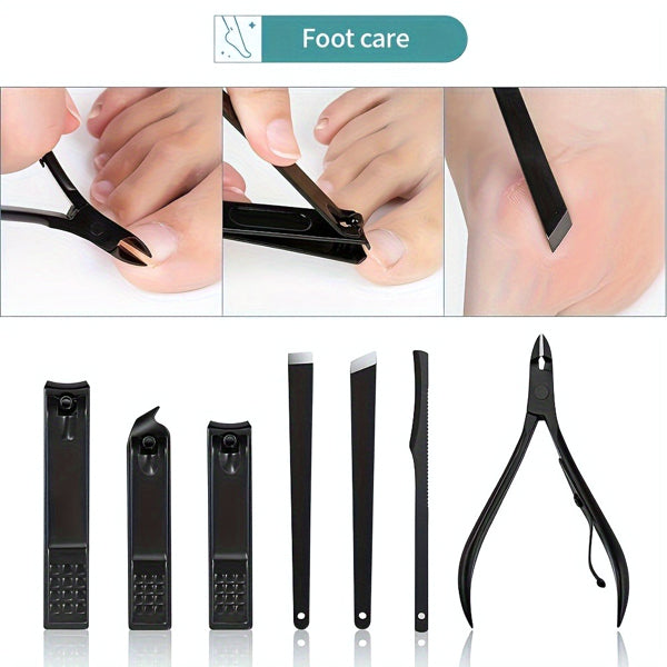 Professional Cuticle Nippers And Nail Clippers Set