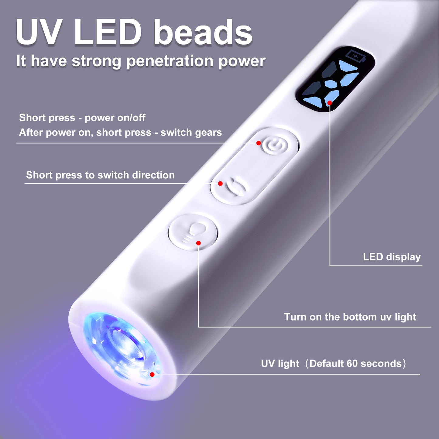 Electric Nail Drill With Drill Bit And Sanding Belt