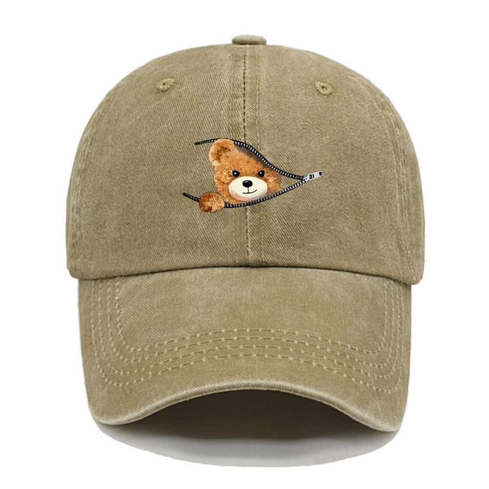Cotton Retro Washed Outdoor Fishing Hat
