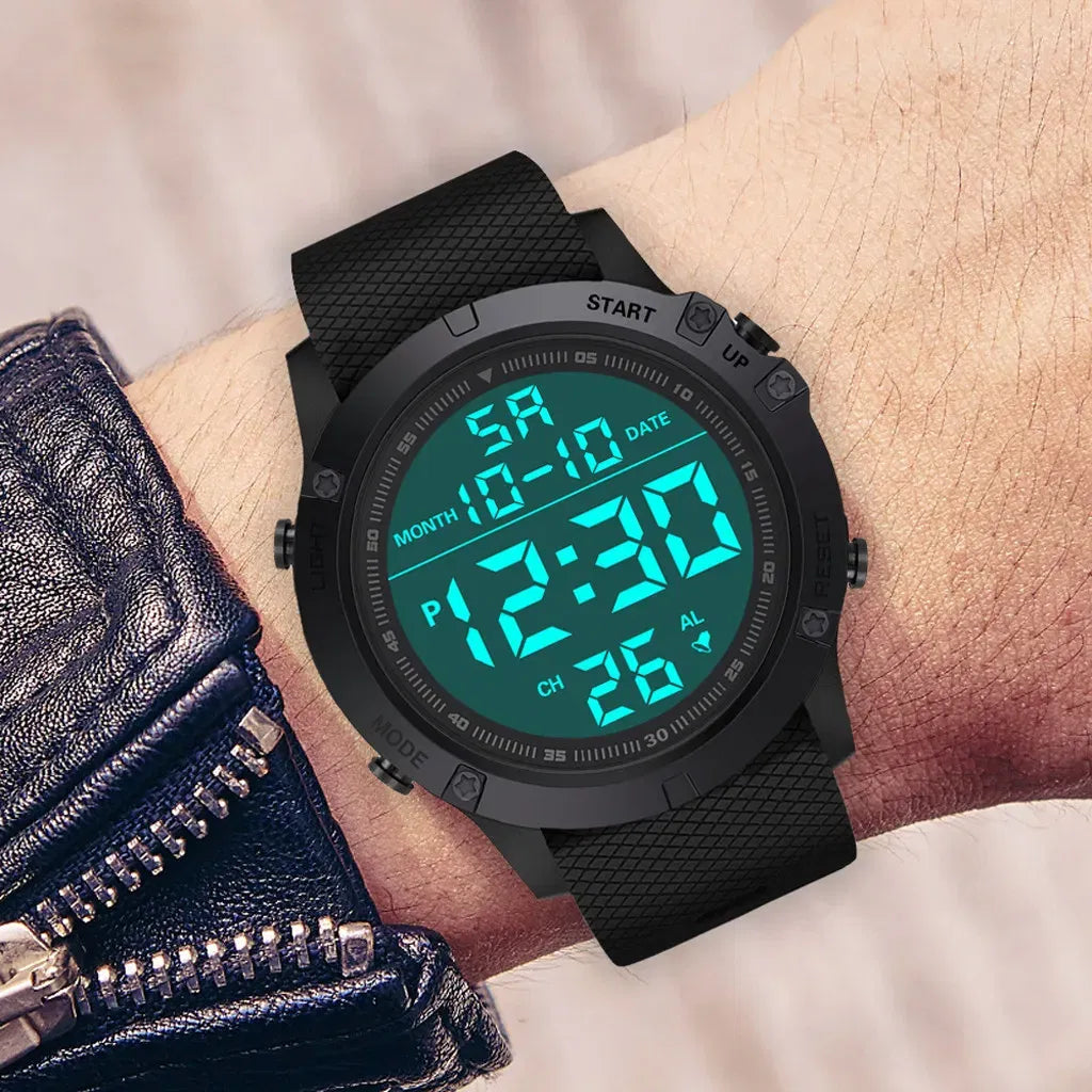 Tactical LED Backlight Wristwatch