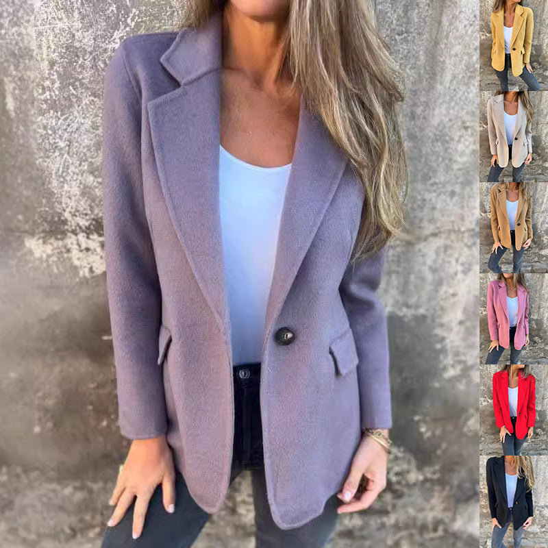 Lapel Short Blazer