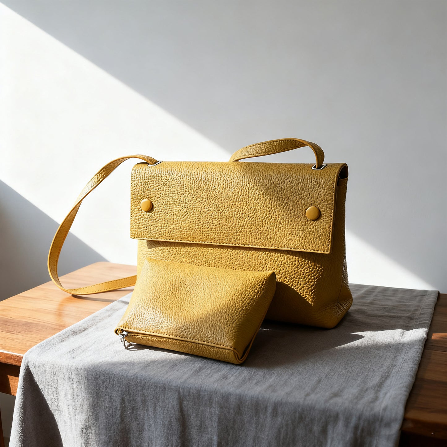 Stylish Handbag-Yellow