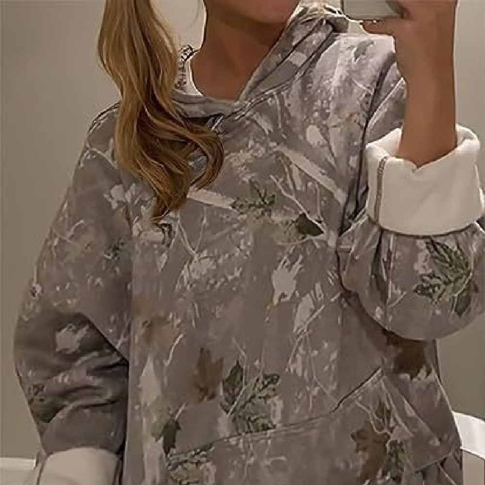 Casual Pocket Top Hoodie