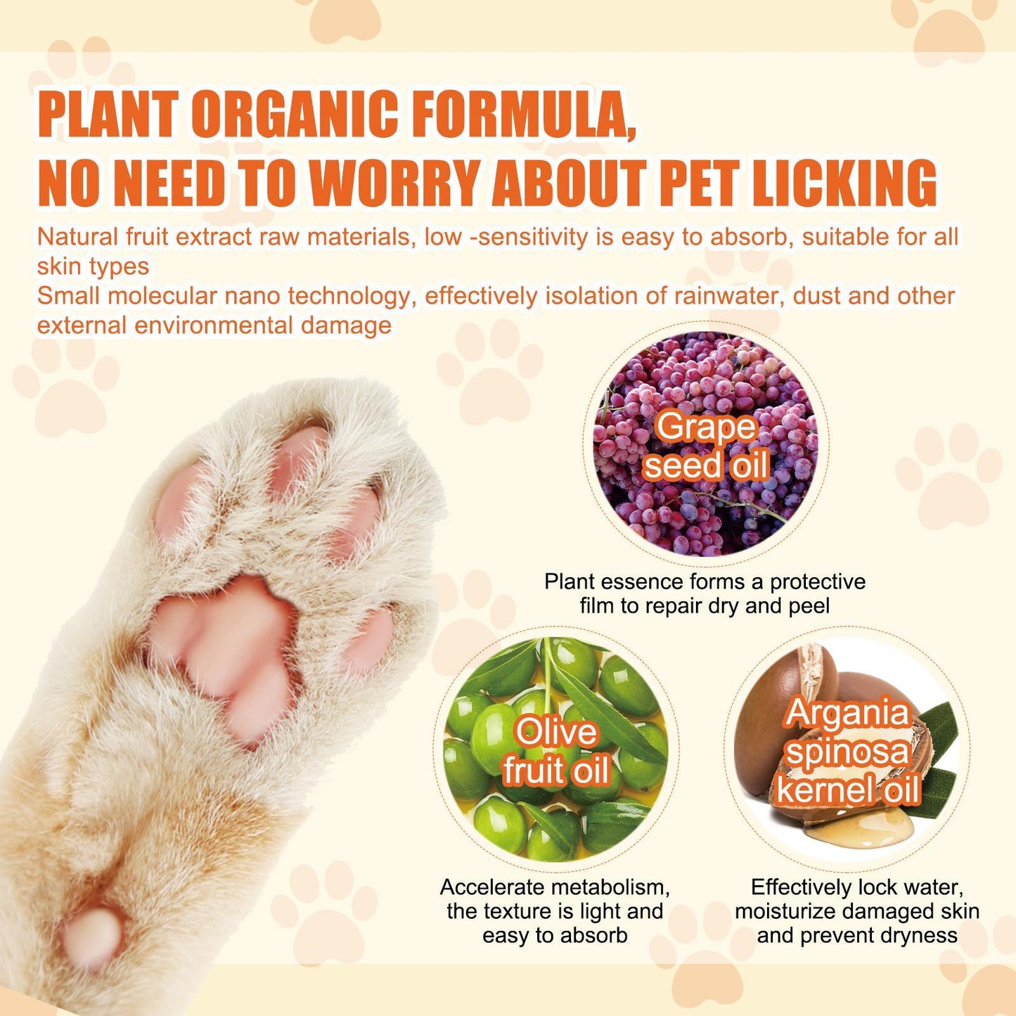 Paw Cream For Cats And Dogs