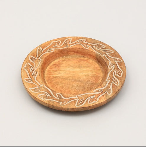 Wood Charger Plate