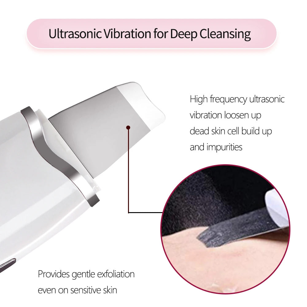 3-in-1 Electric Ultrasonic Skin Scrubber