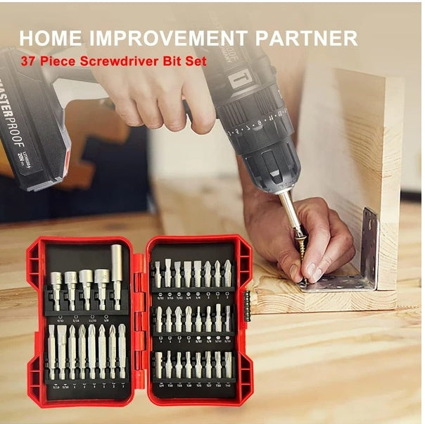 37 Piece Impact Screwdriver Bit