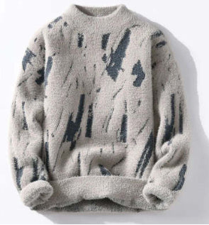 Fall And Winter Fleece Lined Sweater