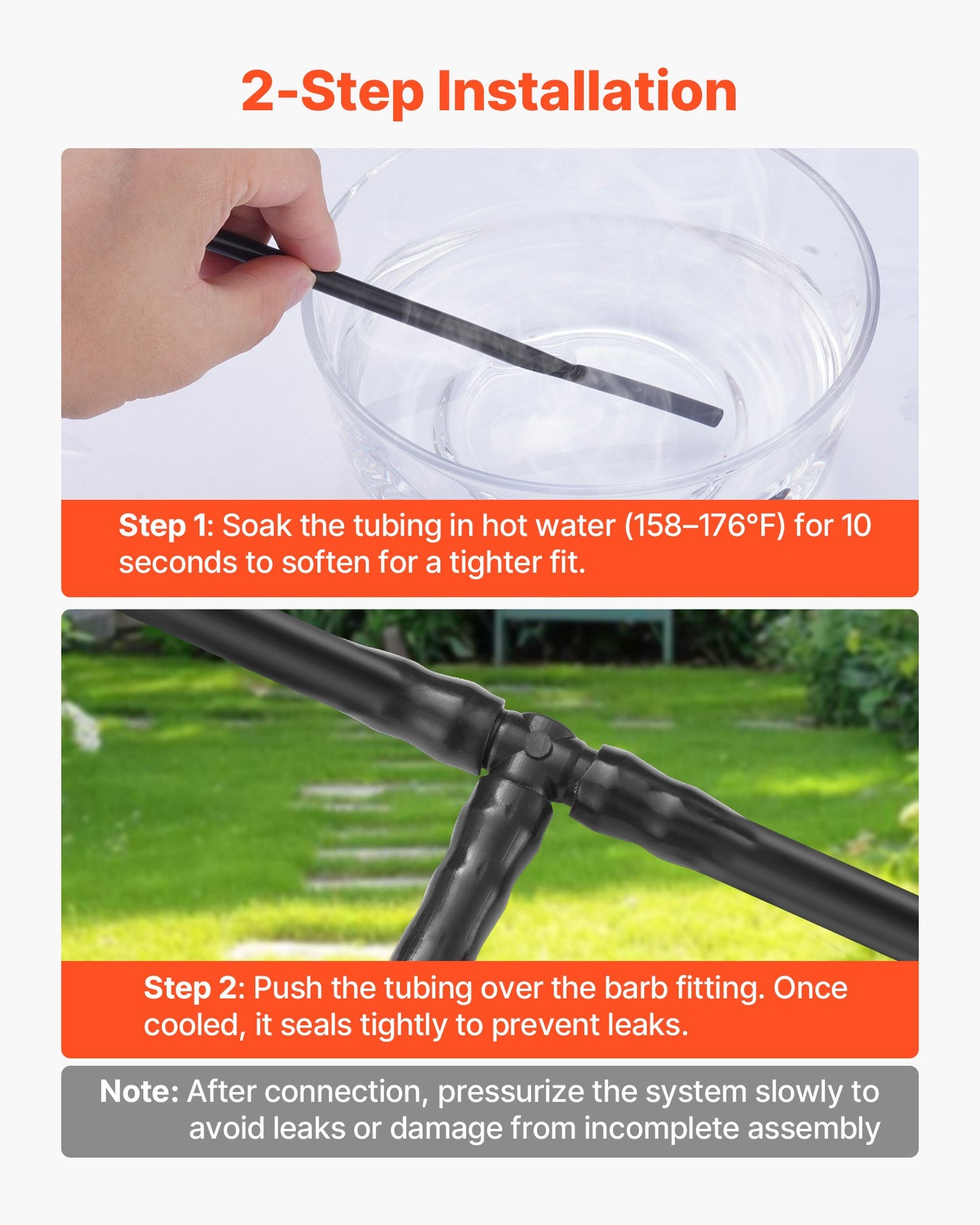 Drip Irrigation Fitting Part - 300Pcs