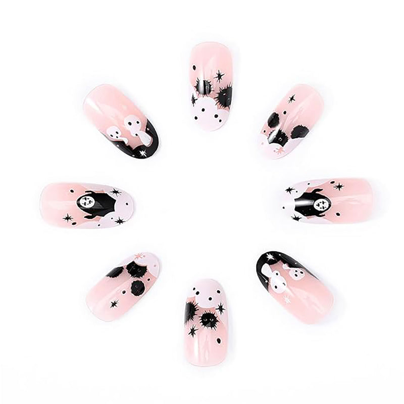 Faceless Men Nail Art - 24Pcs