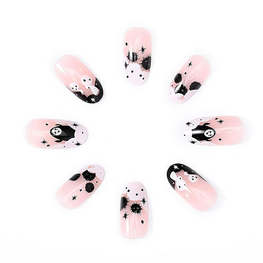 Faceless Men Nail Art - 24Pcs