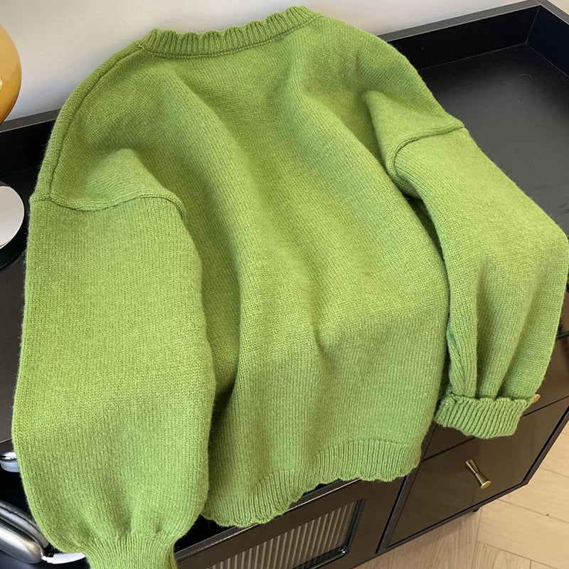 Floral Cardigan Sweater