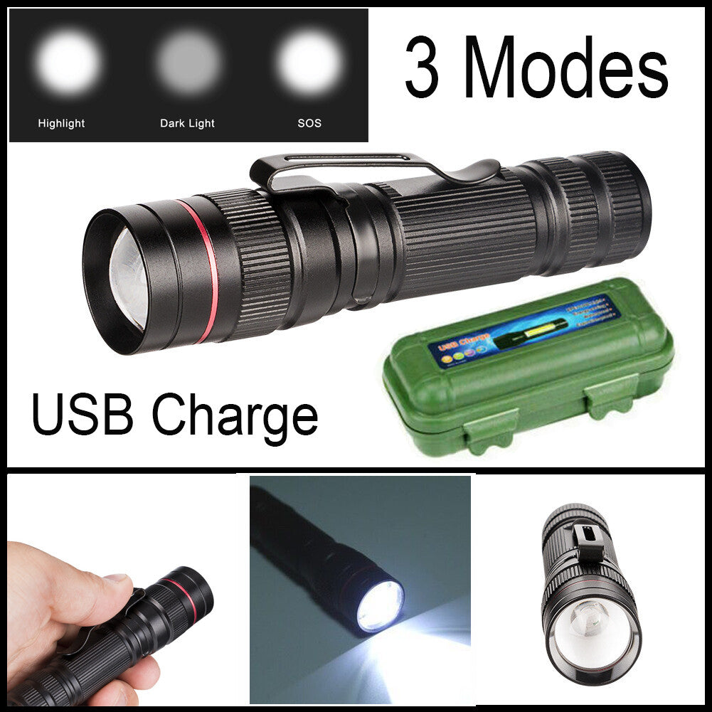 LED Tactical Flashlight