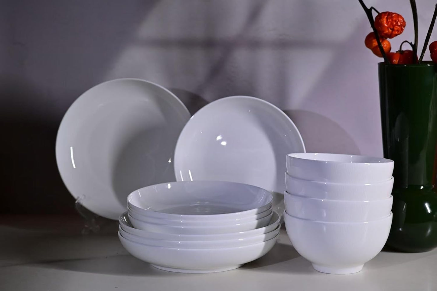 Setaria China Dinnerware Set, 12 Pieces