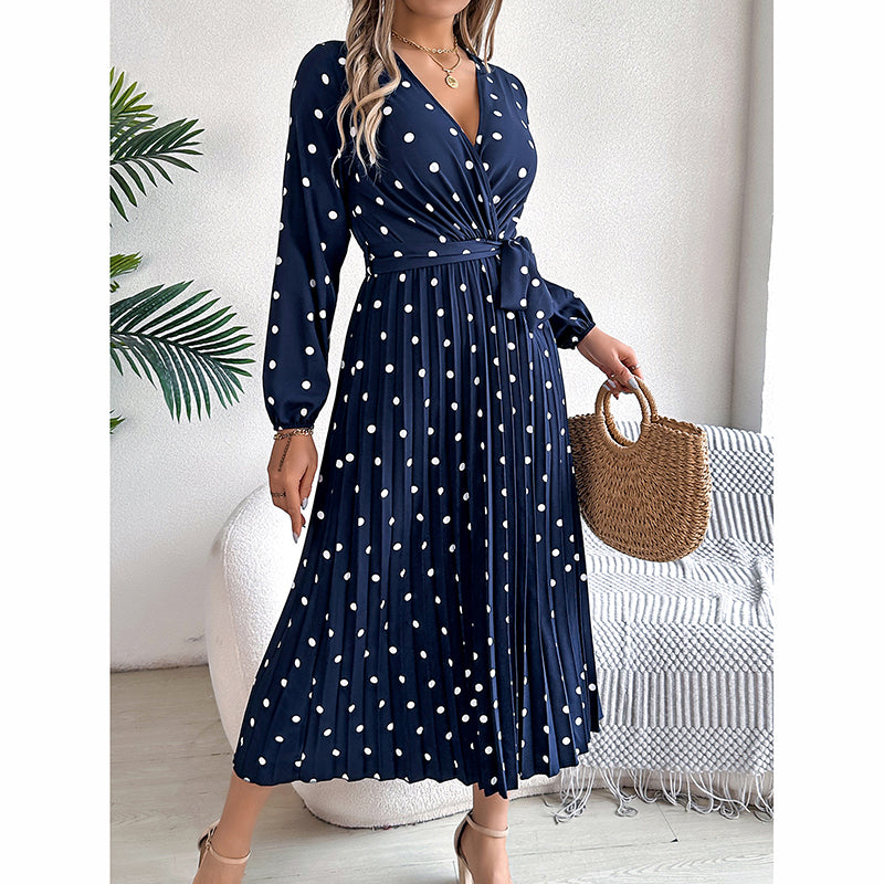 Polka Dot Maxi Dress