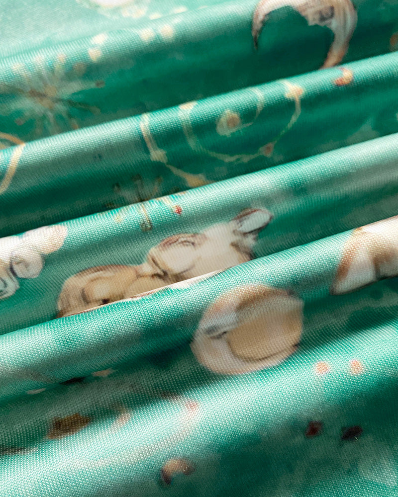 Lace Spliced Night Dress