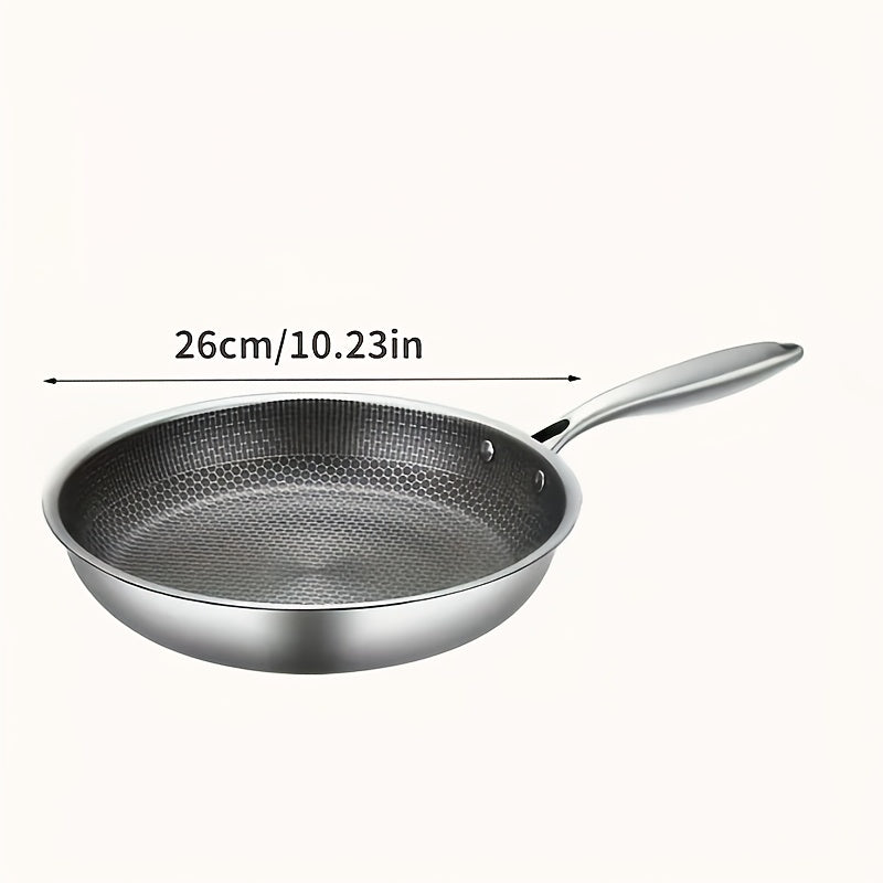 Honeycomb Stainless Steel Non Stick Frying Pan