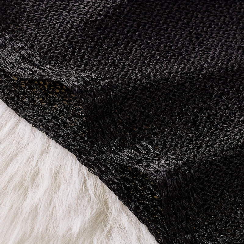 Loose Fit Round Neck Knit Sweater