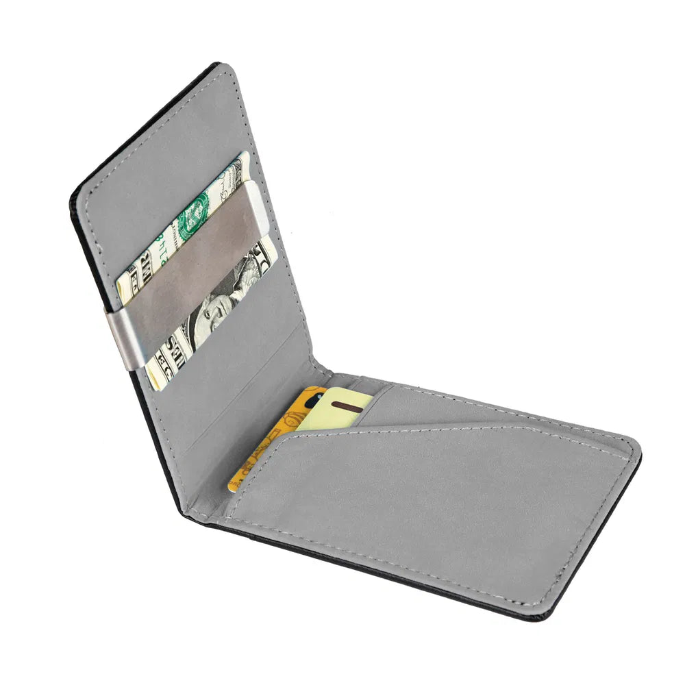 Credit Card Holder With Money Clip