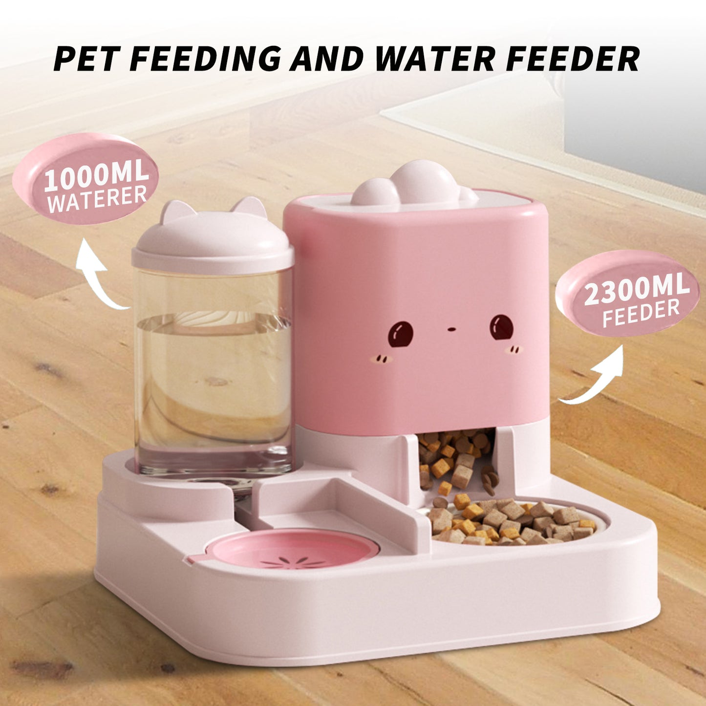 Feed And Water Dispenser