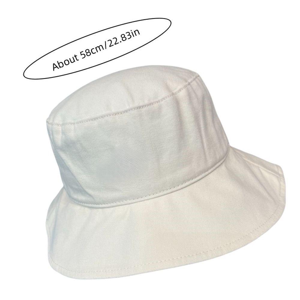 Wide Brim Bucket Hat