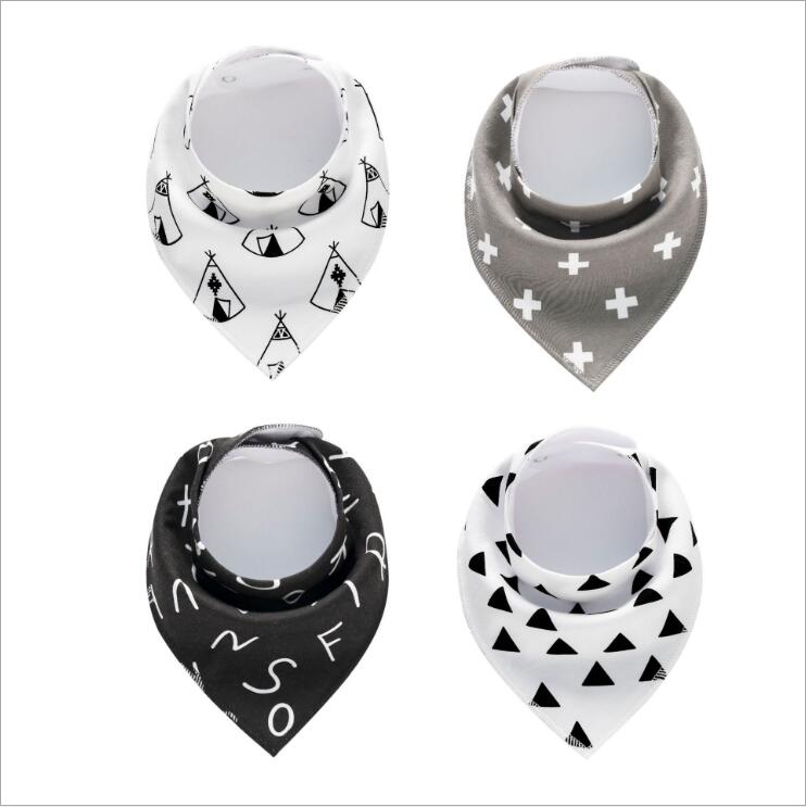 Cotton Baby Bibs Bandana 4pcs