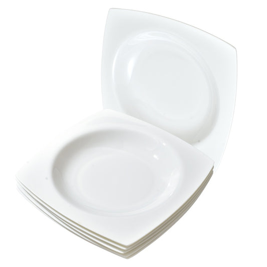 Square Salad Plate - 6Pcs