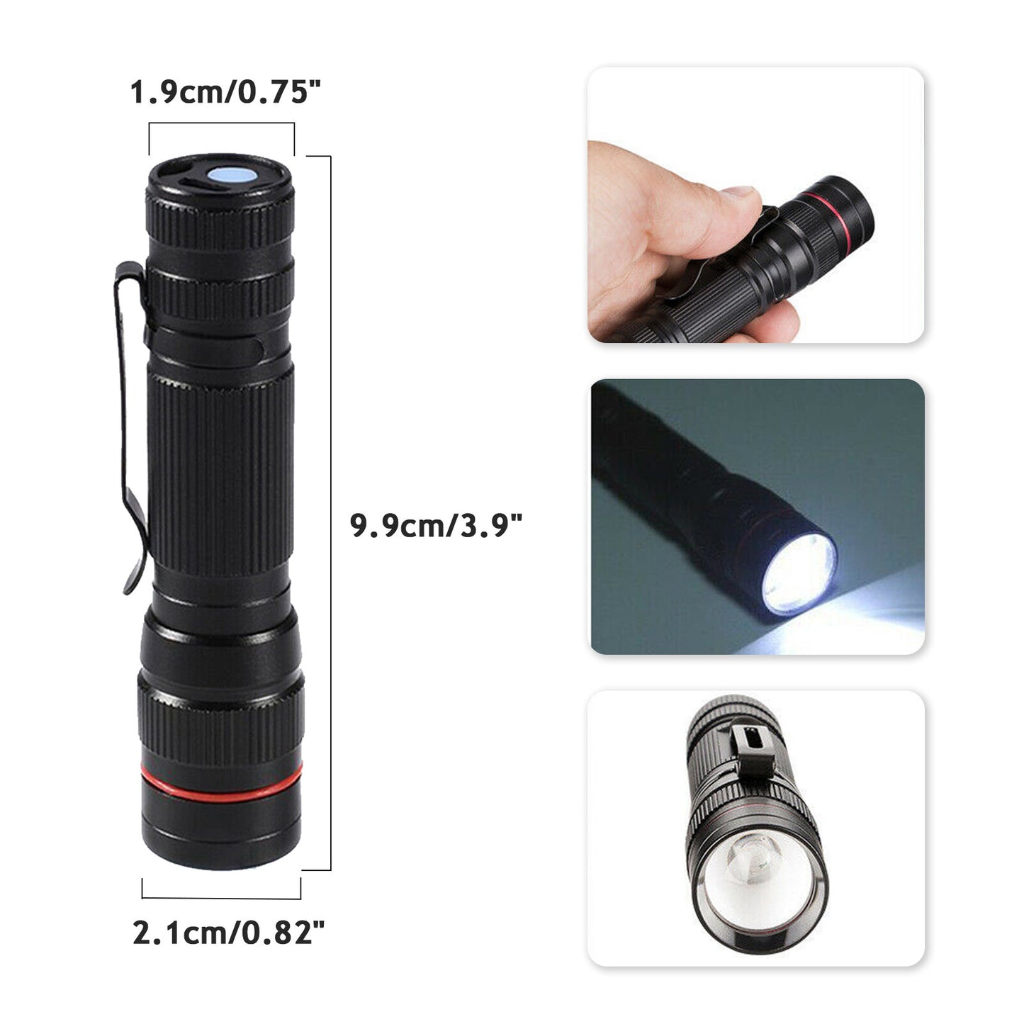 LED Tactical Flashlight