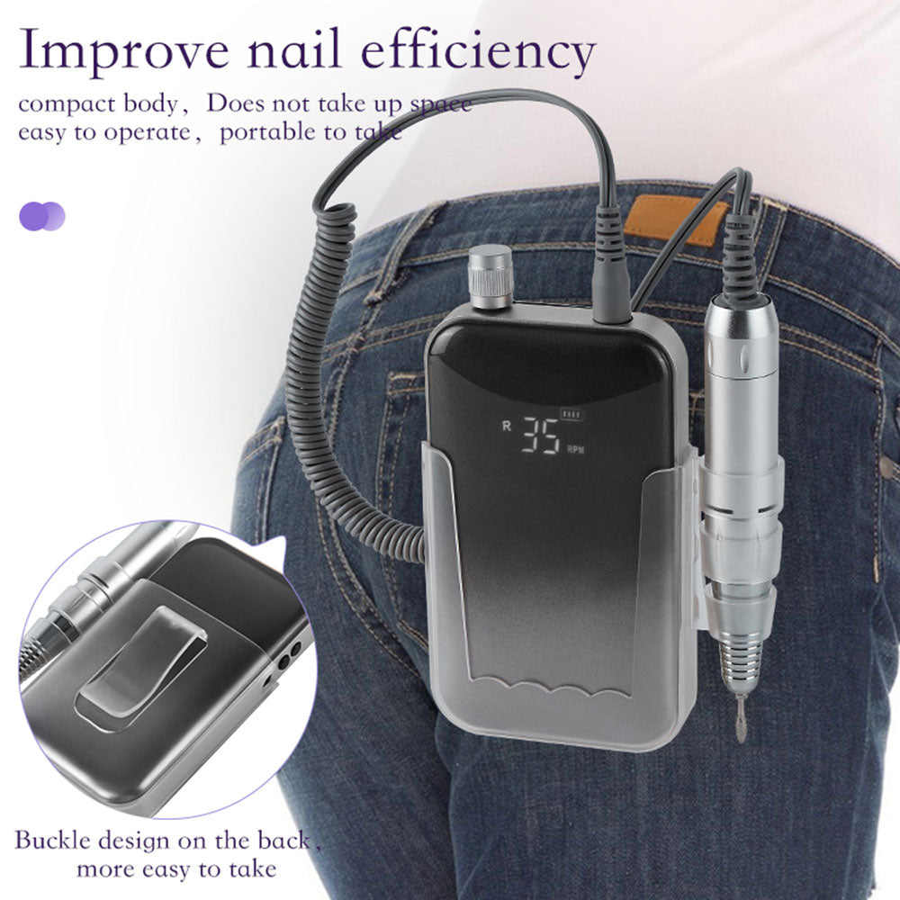 Cordless Rechargeable E-File Machine