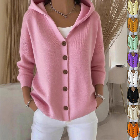 Button Knitted Cardigan