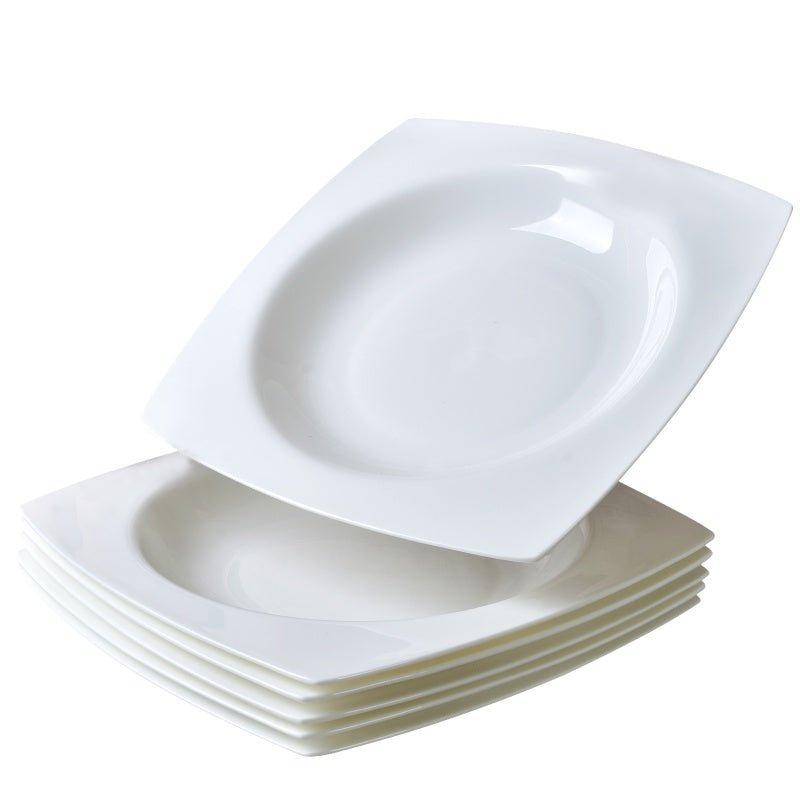 Square Salad Plate - 6Pcs