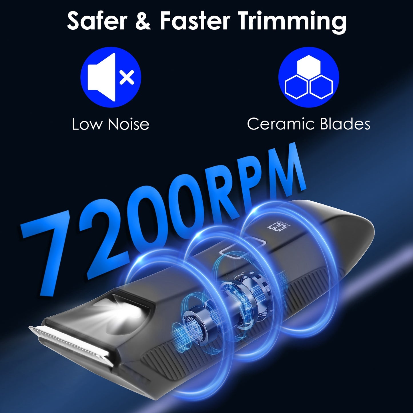 Men's Electric Body Trimmer - 2 in 1