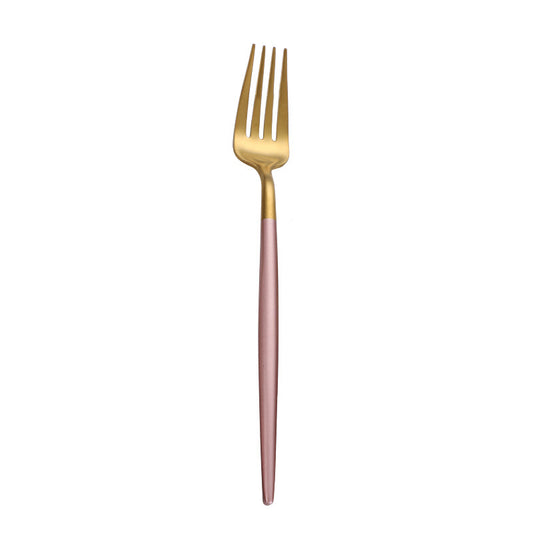 Pink & Gold Fork