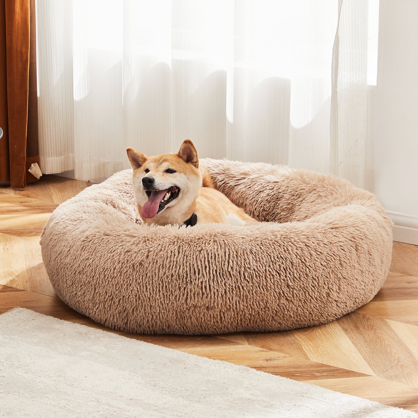 Plush Faux Fur Bed