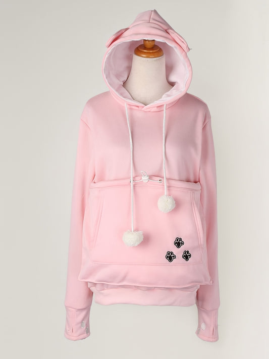 Casual Cat Claw Hoodie