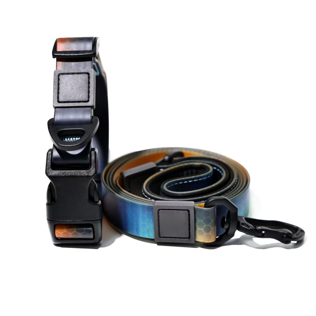 Heat Transfer Rubberized Waterproof Leash