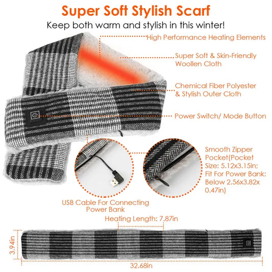 Electric Heated Scarf