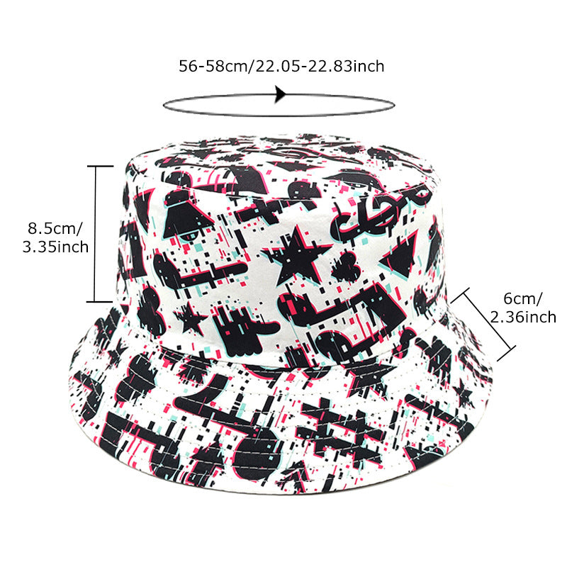 Musical Pattern Bucket Hat