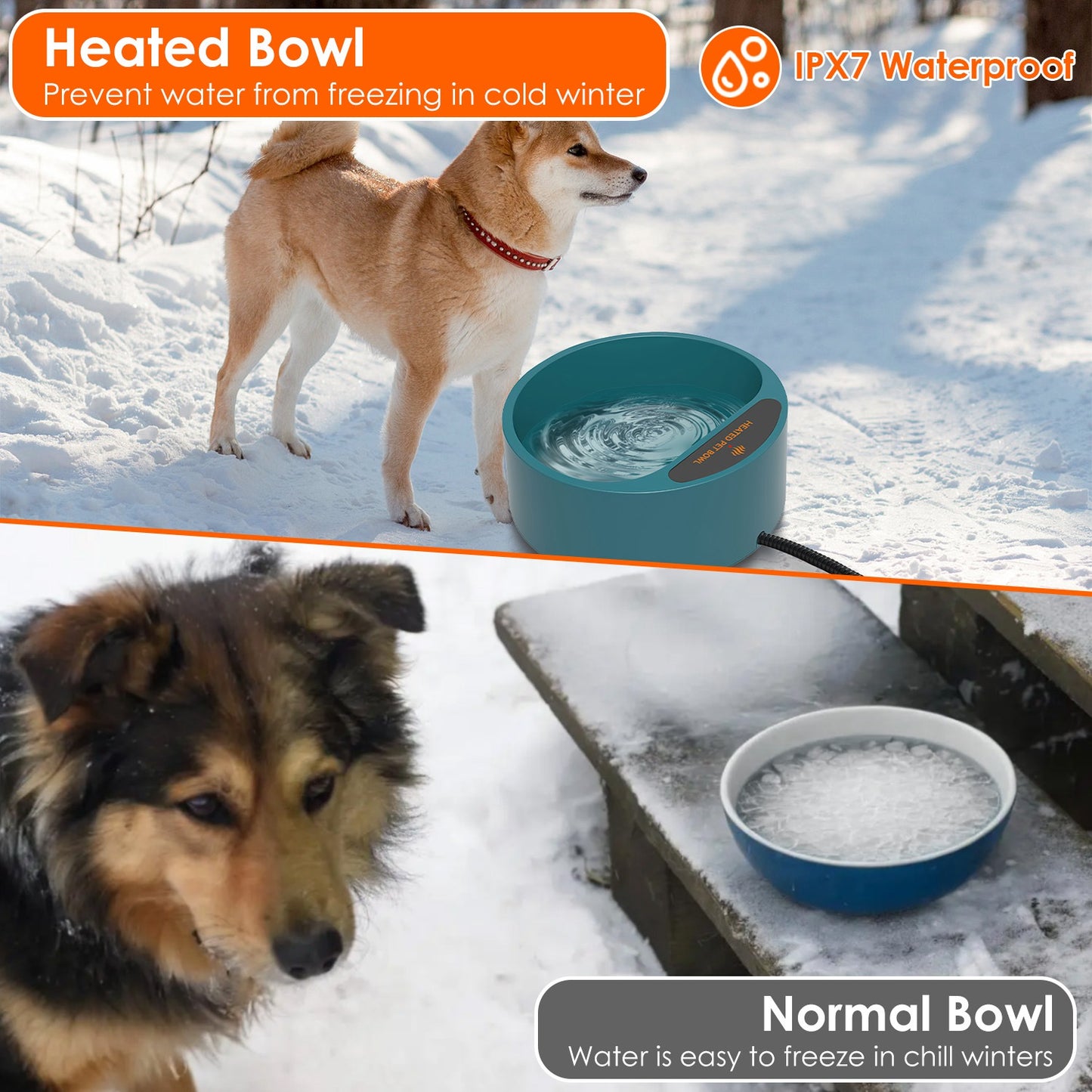 Heated Water Bowl