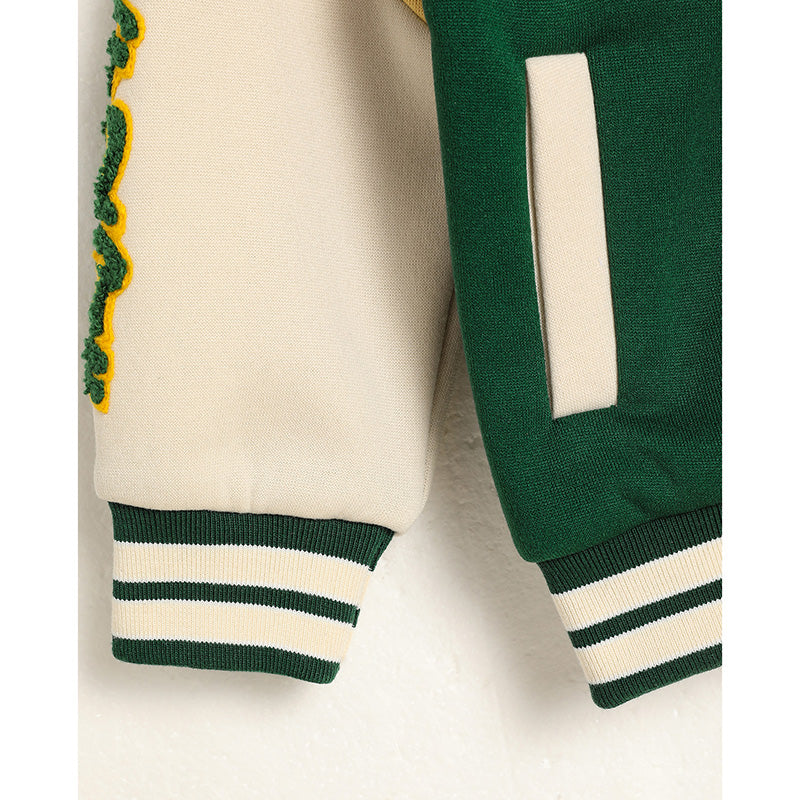 Trendy Embroidery Print Jacket