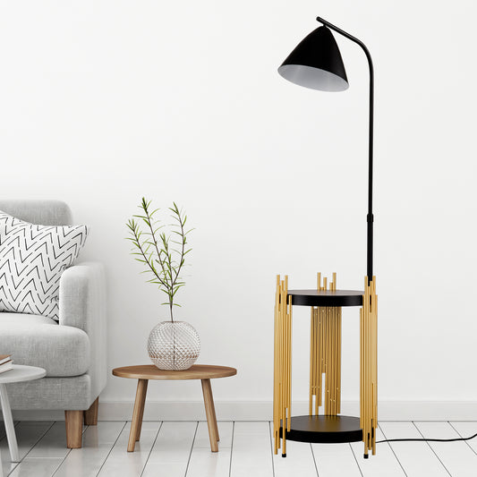 Luxury Floor Lamp - Matte Black