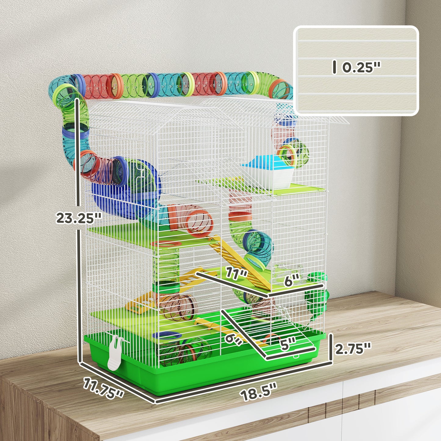 5 Tier Hamster Cage