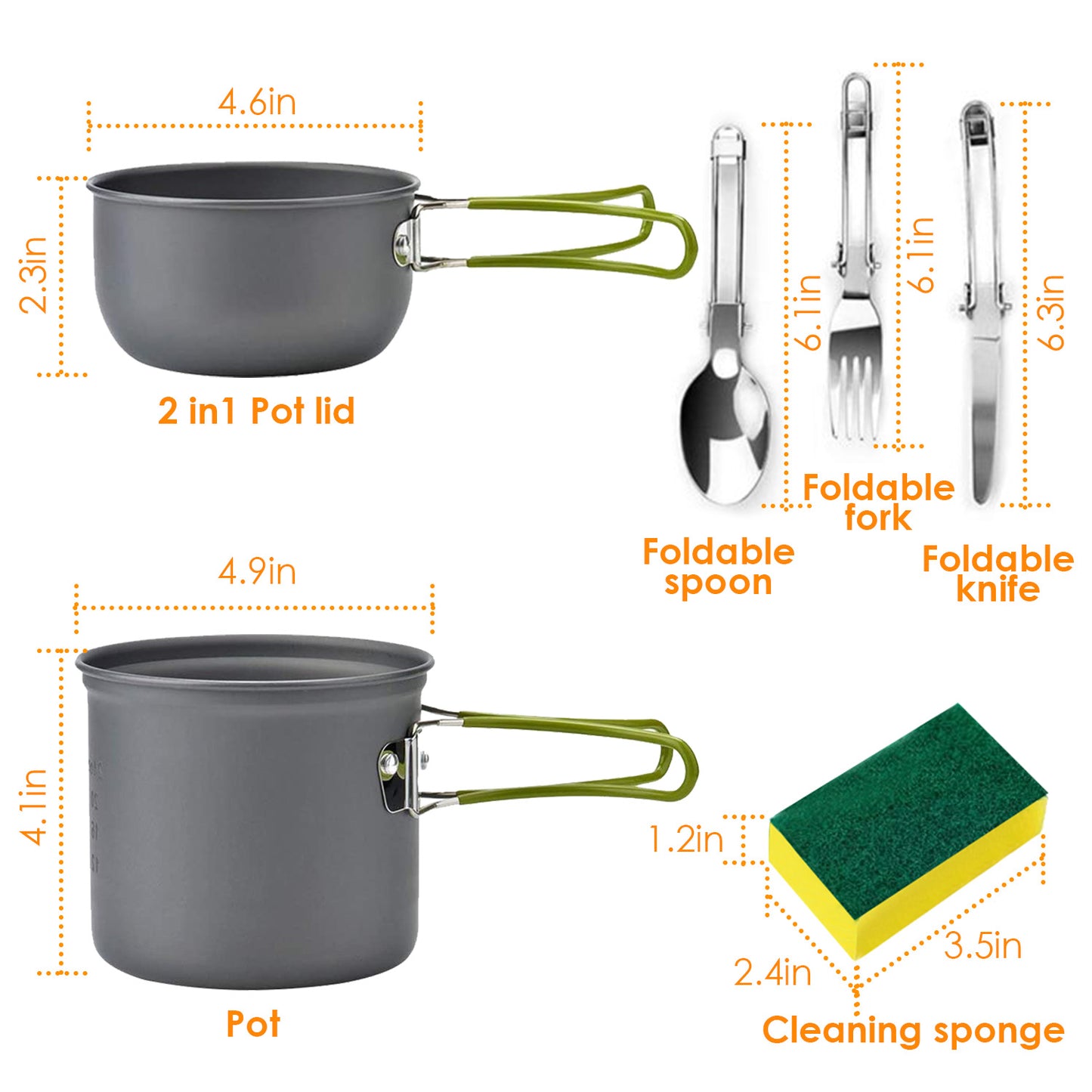 Camping Cooking ware Set