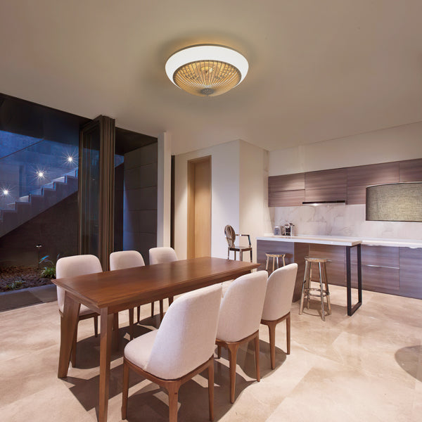 LED Enclosed Ceiling Fan