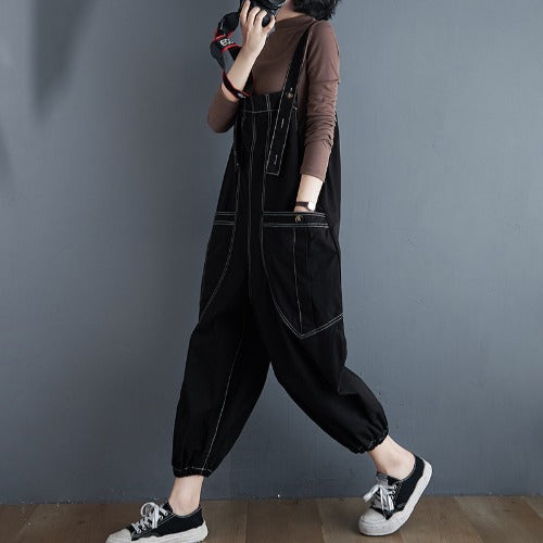 Loose Plus Size MM Overalls