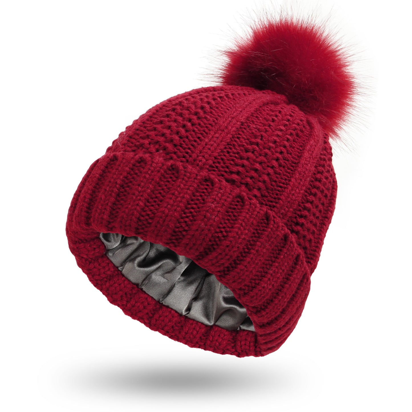 Winter Knitted Beanie Hat