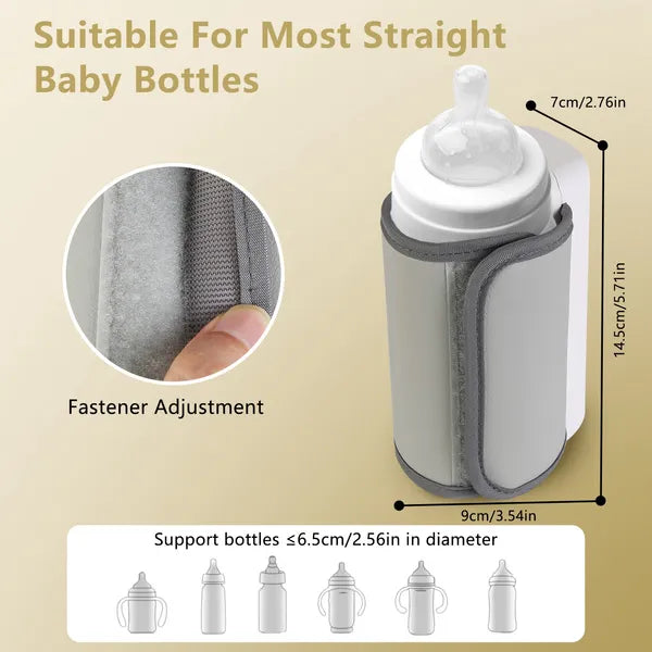 Portable Bottle Warmer With 6 Heating For 5 Hours