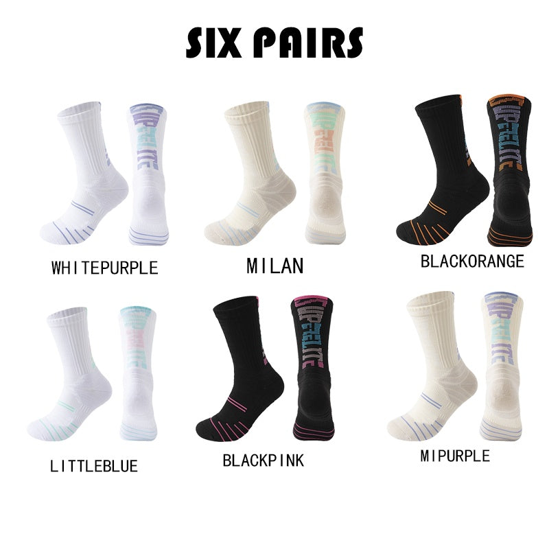 Compression Running Socks - 6 pairs